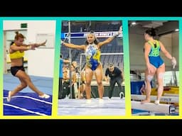 Best Yurchenko Double Pike I've seen, a rare Triple Back off the uneven bars