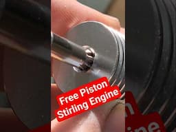 Free Piston Stirling Engine DIY #shorts #diyprojects #stirlingengine