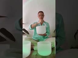 Release stress in 30 seconds with sound healing #soundbath #soundhealing #frequencyhealing