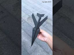 How to make a jet paper plane