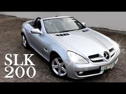 R130 000 Bargain for the Two-Seater Mercedes Benz SLK 200