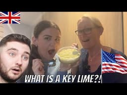 BRITS TRY KEY LIME PIE FOR THE FIRST TIME!