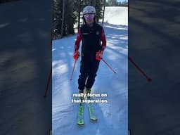 How to ski short turns like a World Cup Slalom skier ⛷️ part 2.