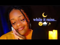 ASMR While It Rains Outside ☔️🌙 (Sleep Inducing Triggers for Sleep 🌧️)