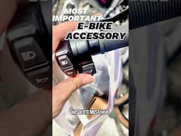 Too many cases of e-bikes  being rammed from behind because the cars don’t slow down for e-bikes