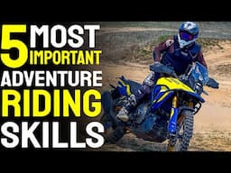 How to ride Adventure bike off road - for beginners