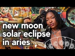 NEW MOON SOLAR ECLIPSE IN ARIES ✵ Make A Move & Start A New Chapter