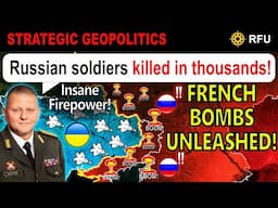FOOTAGE: French Hammer Bombs OBLITERATE RUSSIAN BASES! | RFU News