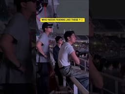 Jimin, RM & V Enjoying J-Hope's Concert 😍 #bts #ytshorts