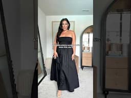 Midsize affordable summer dresses and casual summer outfits! #midsizestyle #summerfashion