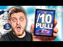 HUGE /10 LEGEND PULL! (Topps UCC Chrome Logofractor Box Opening!)