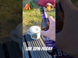 We go live 8PM Friday 16th, get onboard and fire us questions #wildcamp #bikepacking #wildcamping