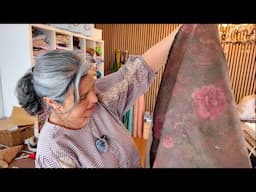 How to make a boho bag with a thrifted leather jacket (upcycling my wardrobe)