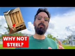 Why are homes framed with wood instead of steel?