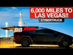 Tesla Cybertruck Road Trip Cross Country - 6k Miles: Vegas, SpaceX Starbase & Back To Florida PART 1