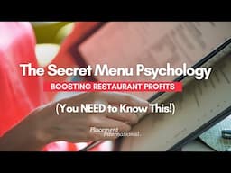 The Secret Menu Psychology Boosting Restaurant Profits (You NEED to Know This!)