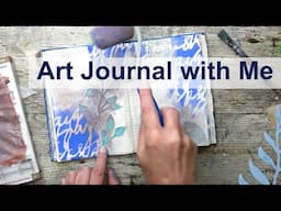 Art Journal Page from my French Experience