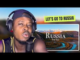 Foreigner Reacts To Top 10 Places To Visit In Russia - 4K Travel Guide