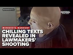 Manhunt enters day 2 in Minnesota lawmakers' shooting: Chilling texts revealed