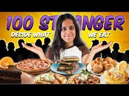 Letting 100 strangers decide what I eat for 48 hours !!