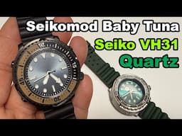 Seikomod Quartz Baby Mini Tuna 43mm VH31