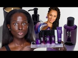 full face of ALICIA KEYS (KEYS SOULCARE)