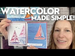 ANYONE Can Do Watercolor! 3 Simple Ways!