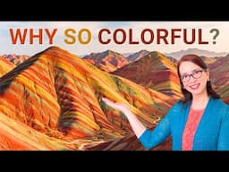 The Colors of Rainbow Mountains Zhangye Danxia Explained - Geology of Rainbow Mountains China