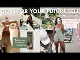 *life changing* ways to be more disciplined | how to improve your routine, self love & consistency