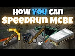 How to Beat Minecraft Bedrock in Under 2 Minutes- Cat Seed SSG Tutorial