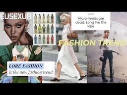 Lore is The New Fashion Trend.
