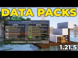 How To Get Data Packs in Minecraft 1.21.5