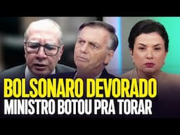 GILMAR MENDES JANTA BOLSONARO E DERRUBA FARSA MONTADA CONTRA ALEXANDRE DE MORAES! PASSOU O RODO!