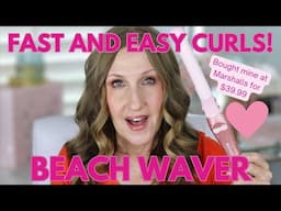 HOW to get BEACH curls FAST!