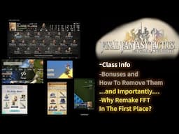 Final Fantasy Tactics: The Ivalice Chronicles...Why Was a FFT Remake So Needed?
