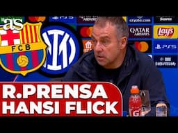 HANSI FLICK, rueda de prensa COMPLETA (traducción) del FC BARCELONA 3 - INTER MILAN 3