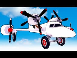 I Built a WEIRD 6-PROP PLANE! (Aviassembly)