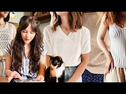 Ten Favorite Tank & Tee Shirt Knitting Patterns!