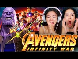 Foreign Girls React | Avengers: Infinity War | First Time Watch