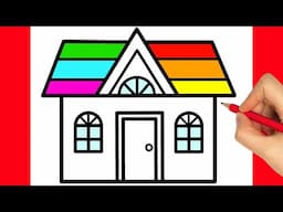 HOW TO DRAW A HOUSE EASY