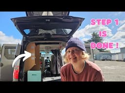 How to design a car camper  ~ Solo Female Van Life