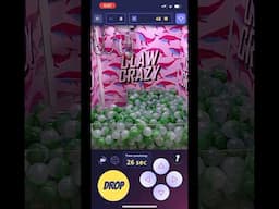 #crazyclaw máquina de garra de tickets