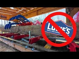 No More Box Store Lumber! - Milling Shed Lumber With the MechMaxx SM-32
