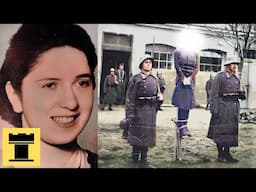 The Pole Hanging Execution Of Lili Böhm - 20 Year Old Female Resistance Fighter