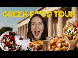 BEST Places to Eat in Athens Greece | LOCAL FOOD TOUR 🇬🇷