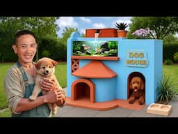 Turning neglected garden corner into chill 2in1 dog house