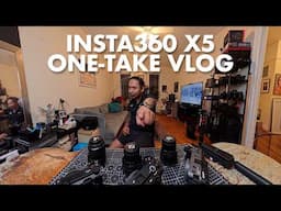 My First One-Take, No Edit Vlog (Insta360 X5 InstaFrame)