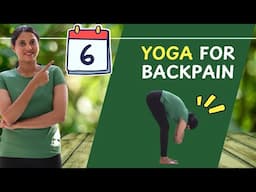 Day 6 of 7 days Yoga for Back Pain Relief ||