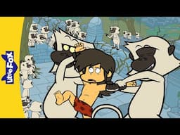 Kidnapped by Monkeys! | The Jungle Book | Little Fox