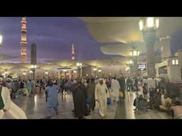 Gorgeous Madinah by Night! Masjid an Nabawi lit up so Beautifully!
